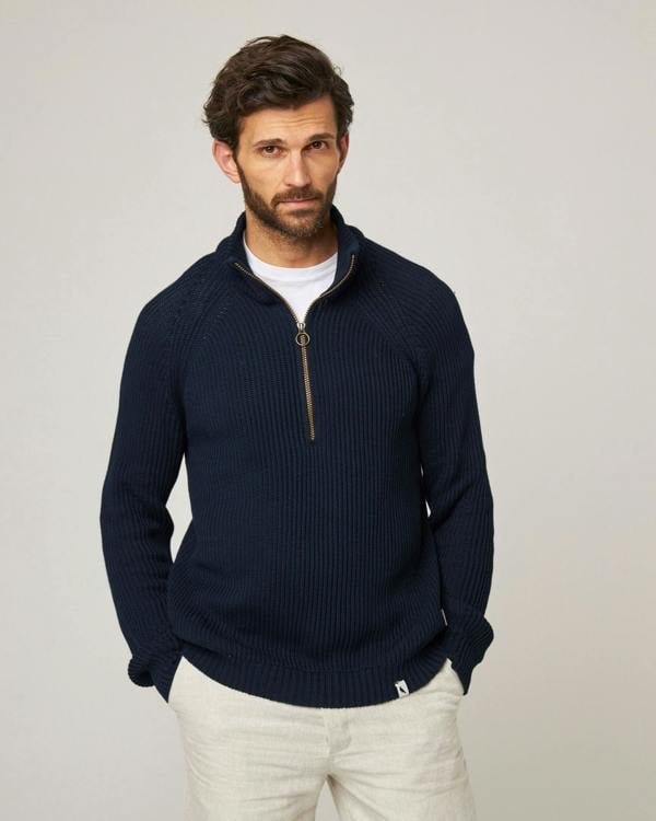 Peregrine  Felix Quarter Zip Jumper