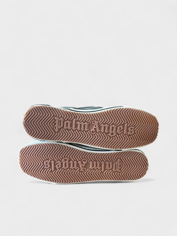 Palm Angels Square Slip On Vulc Camo Green - Mens