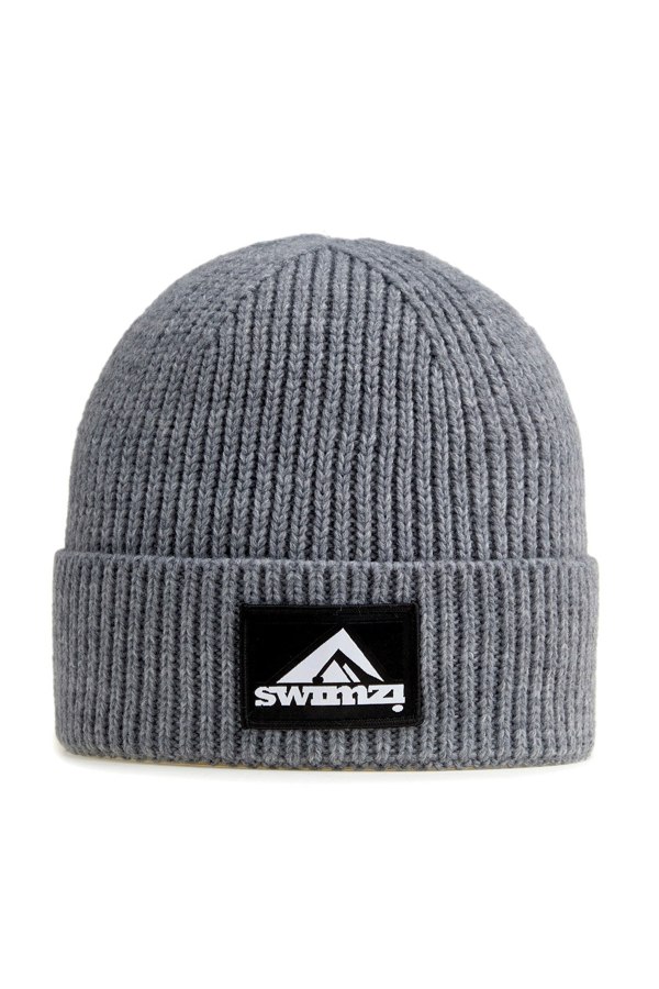 SuperBobble Swimzi Beanie Hat - Silver Grey