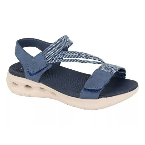 Cipriata Womens Elena Sandals - Navy Blue