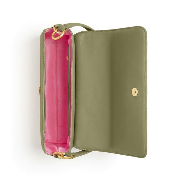 LaBante London Aurora Crossbody Bag in Green