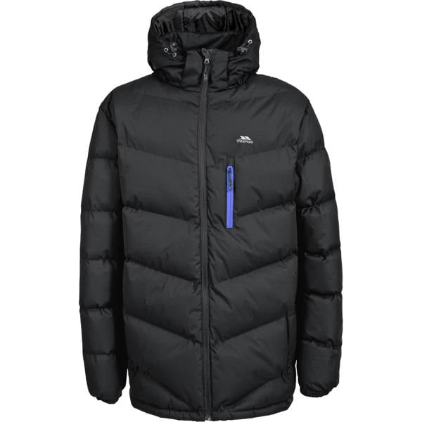 Trespass Mens Blustery Padded Jacket - Black