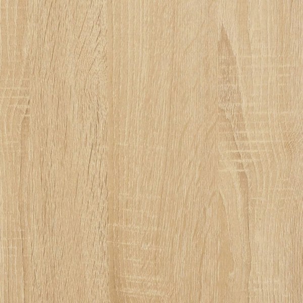 Berkfield Bed Frame Sonoma Oak 75x190 cm 2FT6 Small Single Engineered Wood