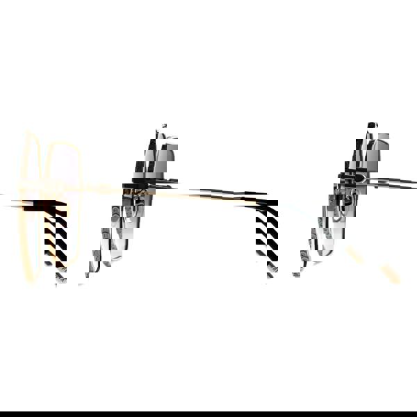 Furla Sunglasses SFU628 0300 Gold Grey Smoke Gradient