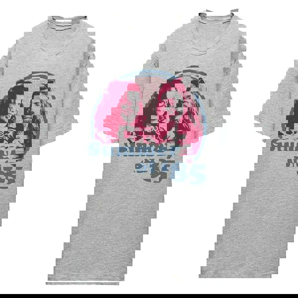 Stranger Things Womens Summer Of 85 Eleven & Max Heather T-Shirt - Athletic