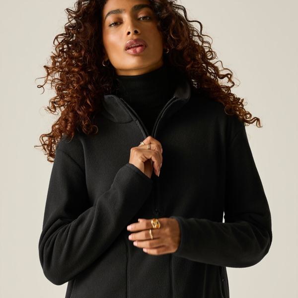 Regatta Womens Frankie Half Zip Fleece - Black
