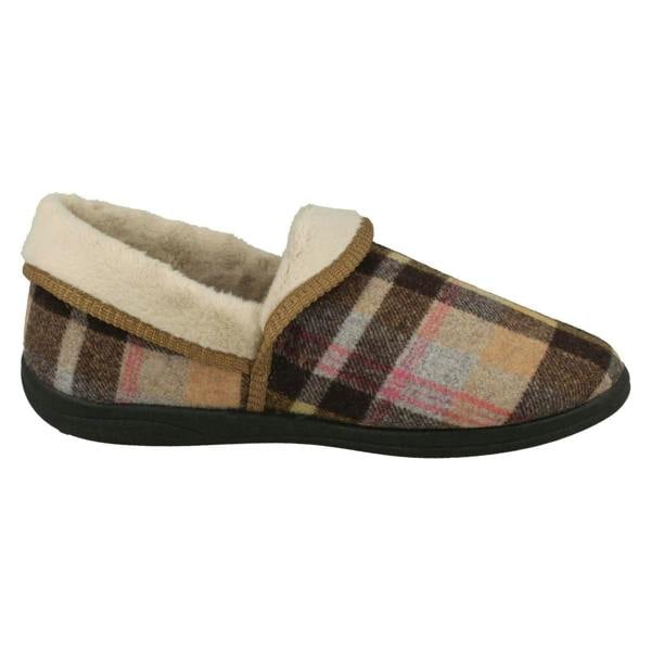 Padders Ladies Padders Wide Fitting Slippers - Mellow