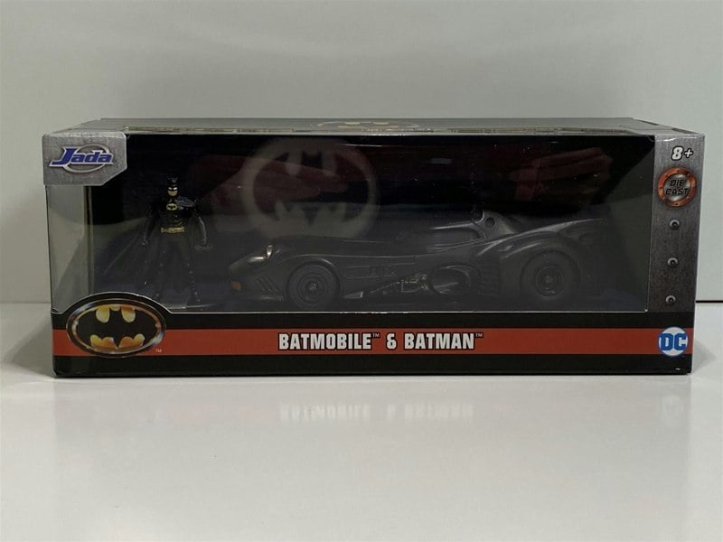 batmobile 1989 with batman figure 1:32 scale jada 31704