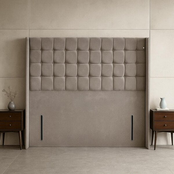 Great British Beds Winged Cubed Headboard