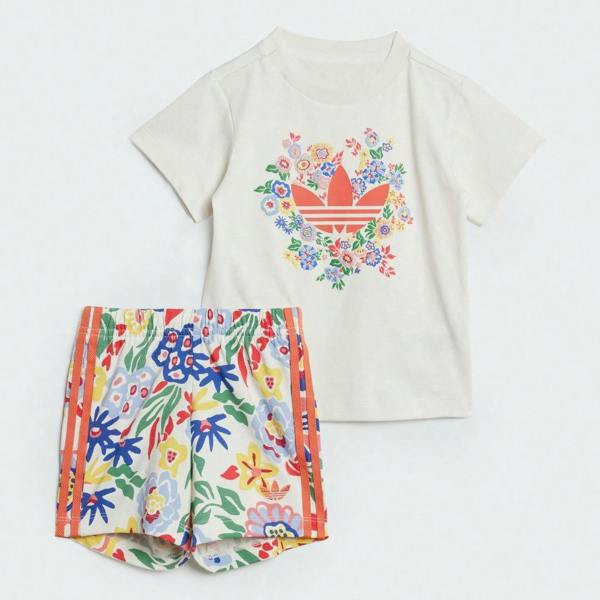 Adidas Originals Baby Girls Shorts & T-Shirt