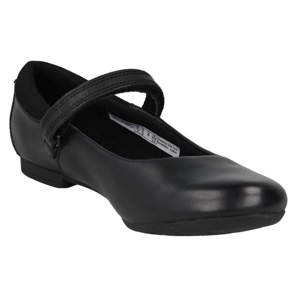 Clarks Girls Clarks Formal School Shoes Scala Dawn
