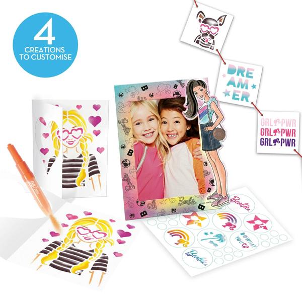 BLOPENS Barbie Activity Workshop – Creative Airbrush Craft Kit