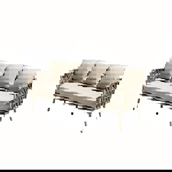 Kenneth Outdoor Sofa Set (Armchair x 2 + Sofa + Coffee Table)-Rit Concept-Rit Concept