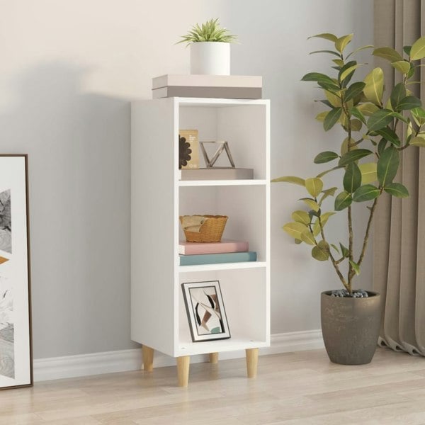 Berkfield Sideboard White 34.5x32.5x90 cm Engineered Wood