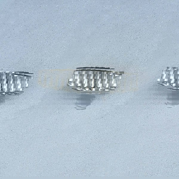 Large Hair Claw Clip Silver clasp