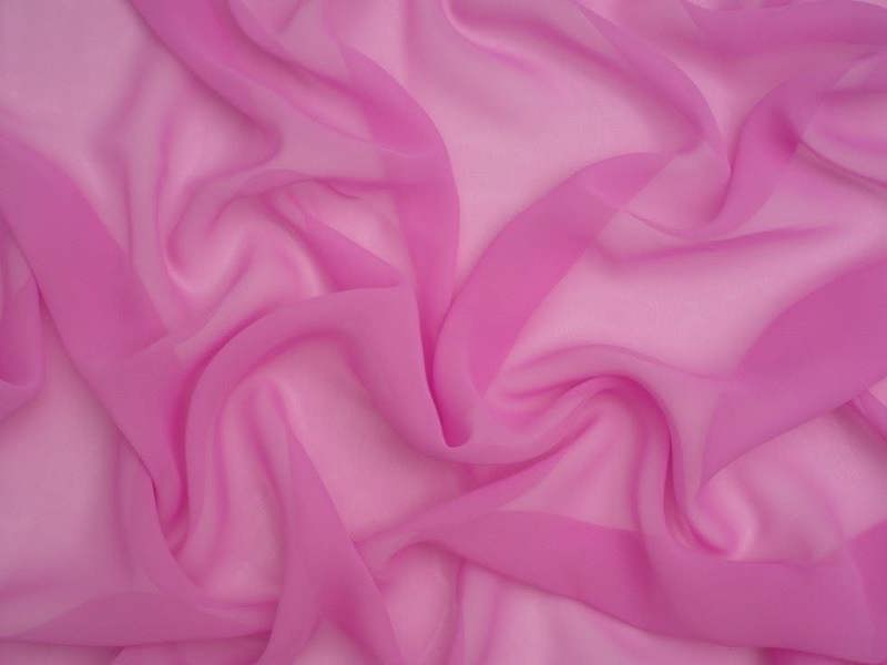 Minerva Core Range Minerva Light Sheer Chiffon Fabric - Plain Design Dressmaking Fabric, 110 cm / 44" Wide - per metre