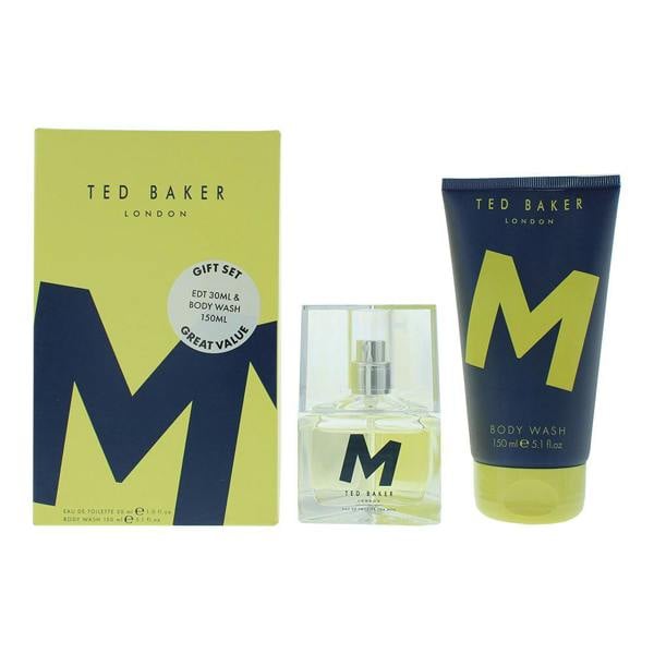 M Ted Baker M 2 Piece Gift Set: Eau De Toilette 30ml - Body Wash 150ml