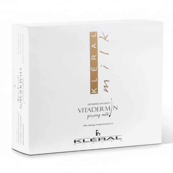 Kleral Vitadermin Anti-Thinning Treatment with Ginseng Milk  14 tubes