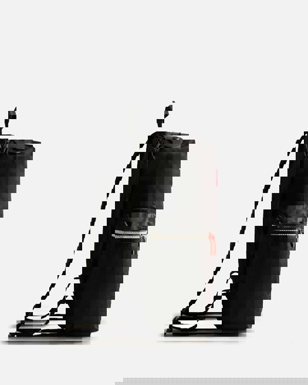 Hunter Nylon Large Topclip Backpack - Black