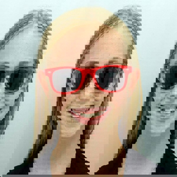 Smarty Sunglasses X2054 E Red Grey