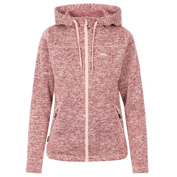 Trespass Womens/Ladies Odelia Fleece Jacket - Rose Tone