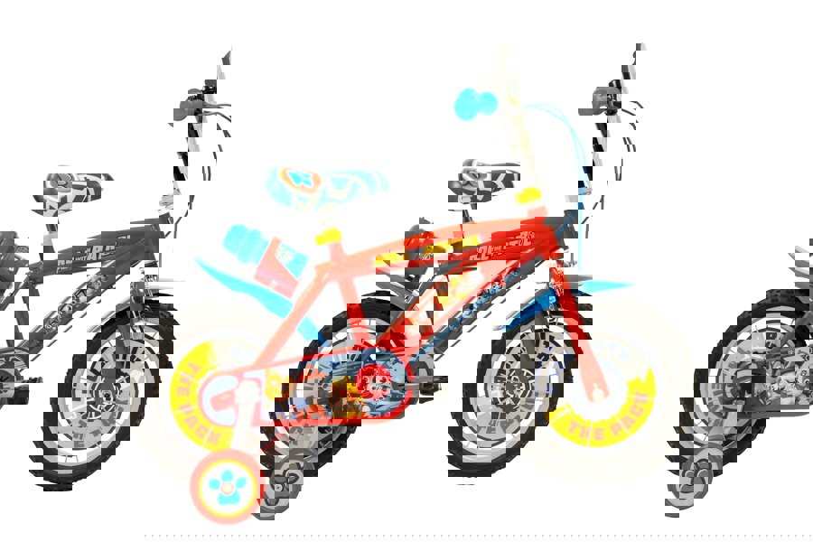 Dino Paw Patrol 14" Bicycle - Red