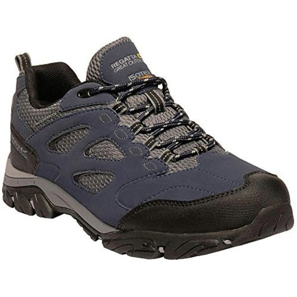 Regatta Mens Holcombe IEP Low Hiking Boots - Navy/Granite