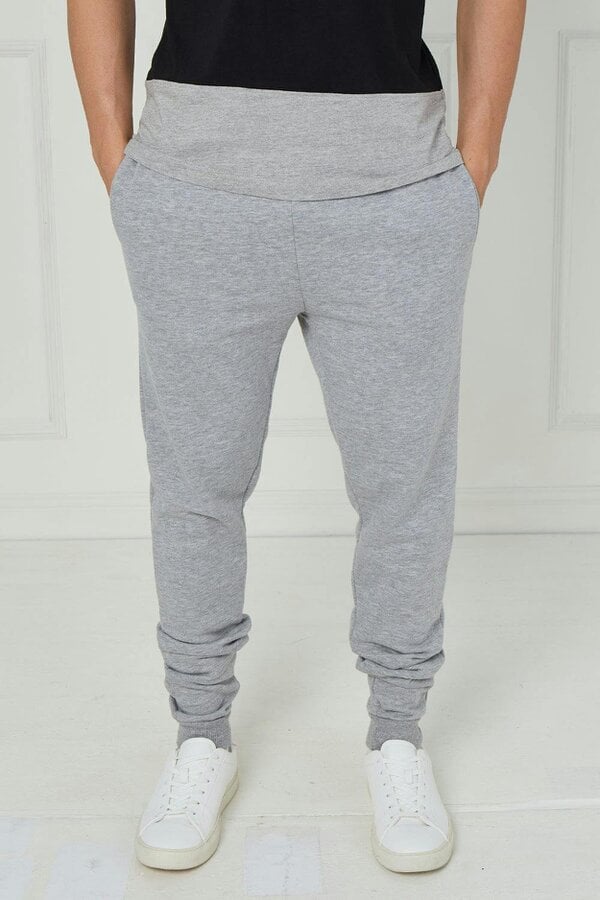 Men’s Grey Slim Fit Joggers - Tall