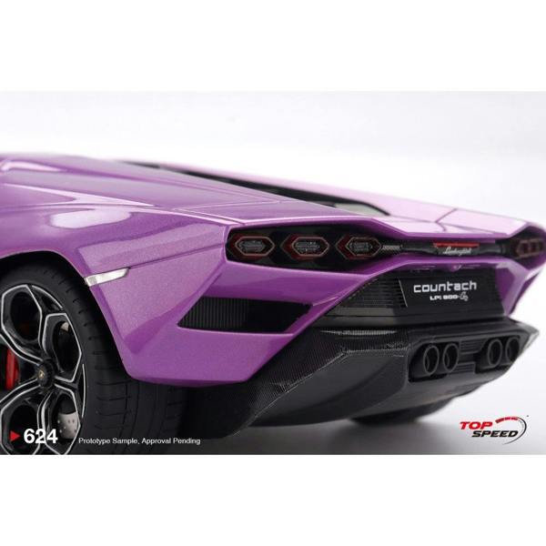 MCSlots Lamborghini LPI 800-4 Viola 30 1:18 Scale Topspeed TS0624