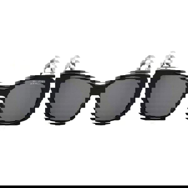Marc Jacobs Small Rounded Grey Lensed Black Sunglasses