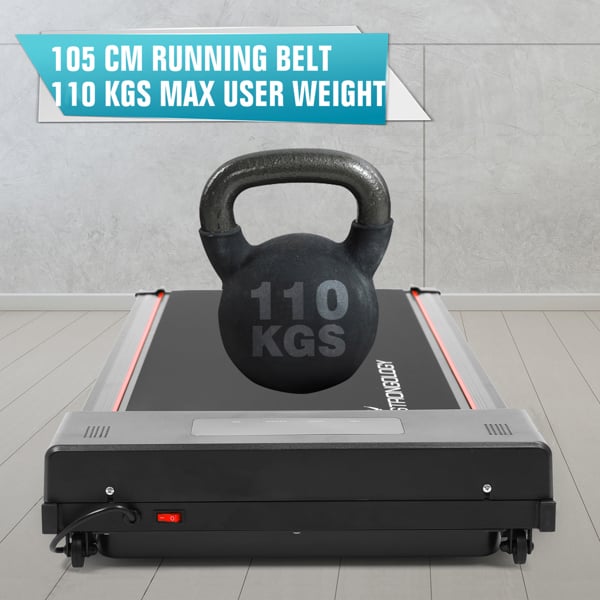 Strongology EVOLUTION  Home & Office Quiet 2.0HP Adjustable Speed 1-6km/h Slimline LED Display Treadmill
