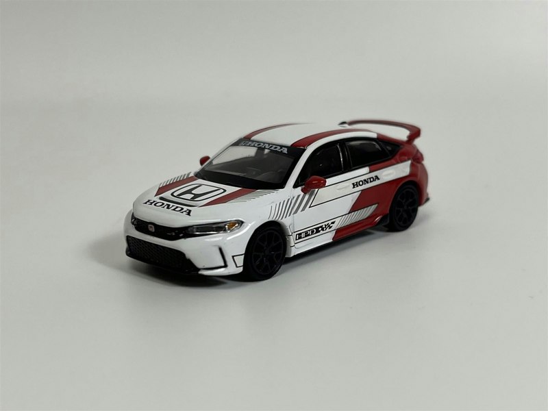 Mini GT Honda Civic Type R #2 2023 Pace Car White 1:64 Mini GT MGT00721L