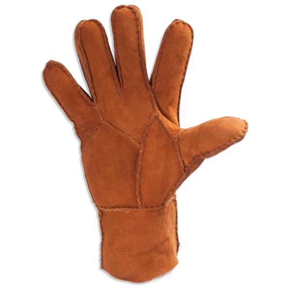 Nordvek Mens Sheepksin Gloves With Buckle Strap
