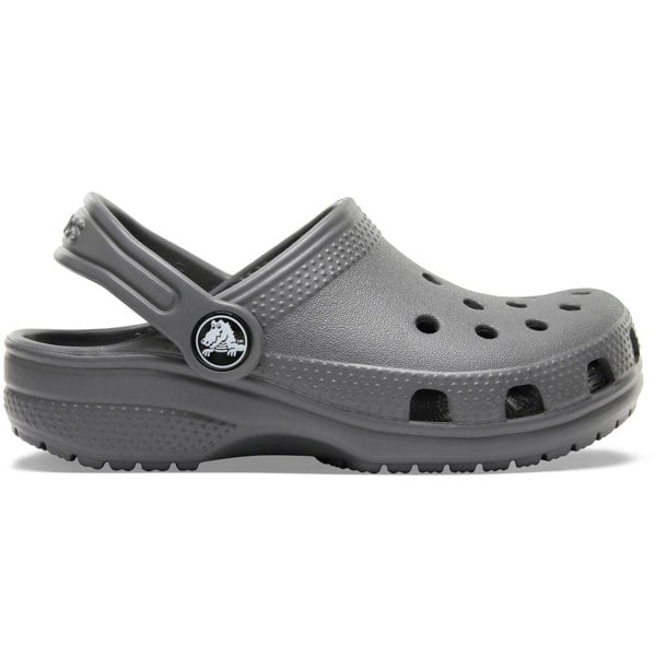 Crocs Kids' Classic Thermoplastic Slate Grey Loafers