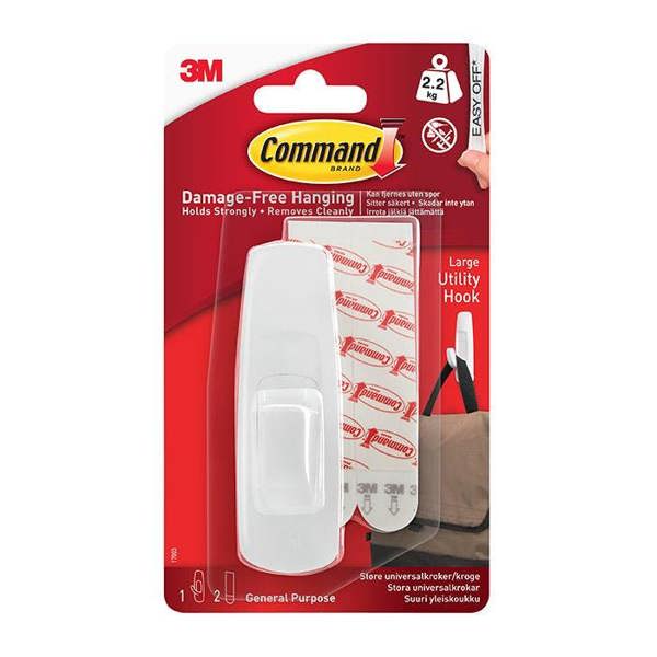 Command 17003 Large Hook 2.2kg - One Colour - 
