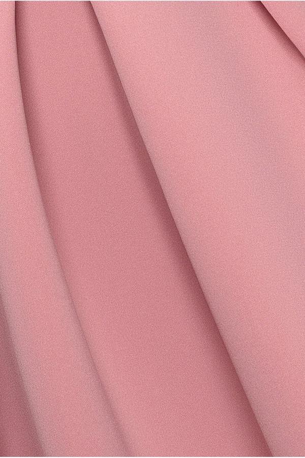Scuba Foam Skater Midi Dress - Blush Pink DR4133