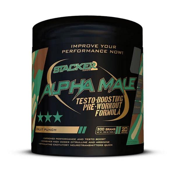 Stacker2 Europe Alpha Male, Fruit Punch - 300g