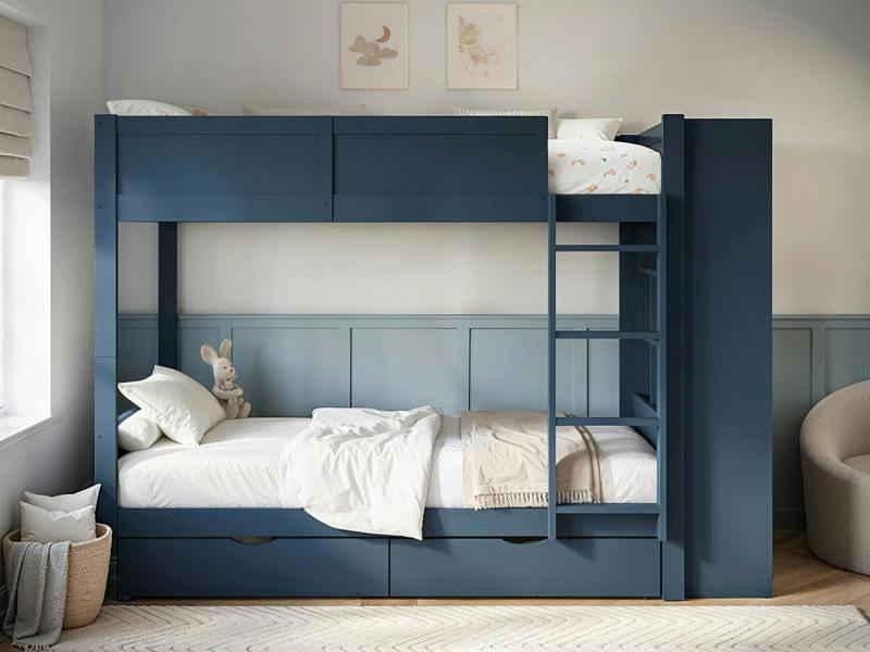 Flair Ruby Wooden Bunk Bed with Storage