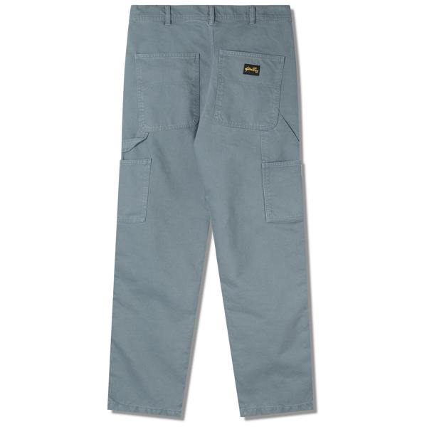 Rear view of Stan Ray 80s Painter Pant for Men in Battle Grey Twill