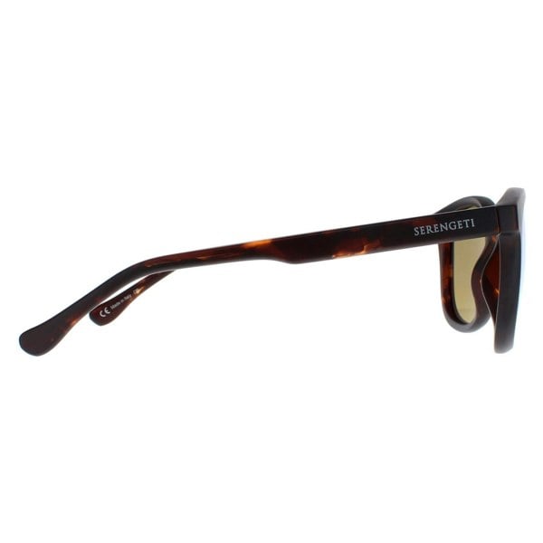Serengeti Sunglasses Mara 8772 Satin Tortoise Blue 555nm Polarized