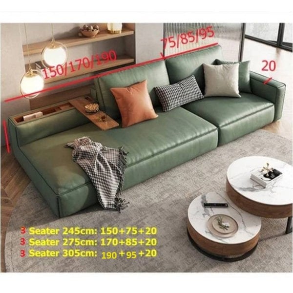 Cyril L511 Two Seater, Three Seater, Four Seater Sofa, Armchair, Modular Sofa-Weilai Concept-Weilai Concept