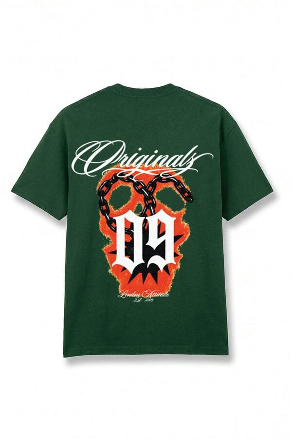 London Attitude Originals 09 Oversized Heavyweight Printed T-Shirt