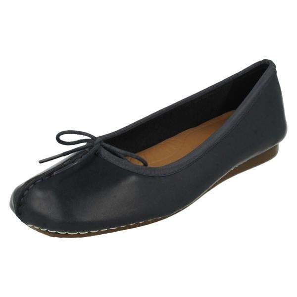 Clarks Ladies Clarks Comfort Everyday Flats Freckle Ice