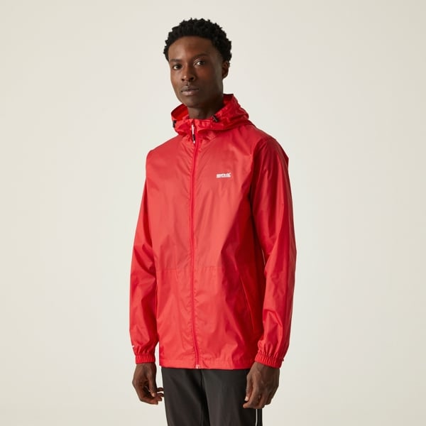 Regatta Men's Pack It III Waterproof Pack Away Jacket - Danger Red