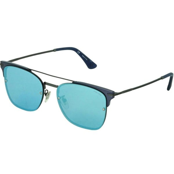 Police Spl577 627B Silver Sunglasses