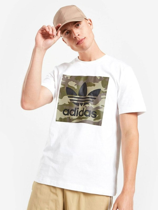 Adidas Camo Logo Men's T-Shirt