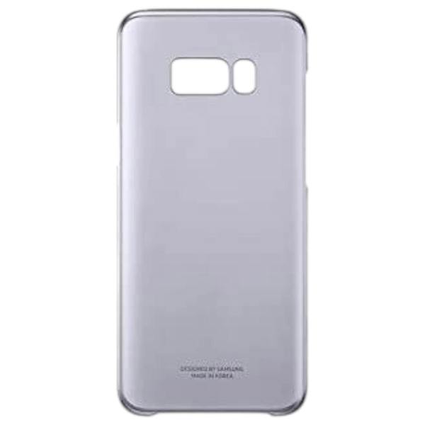 Samsung Original S8 Plus Clear Phone Case Cover - Violet,EF-QG955CVEG