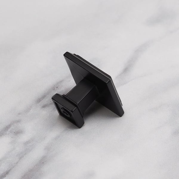 Matt Black Square Knob & Handle