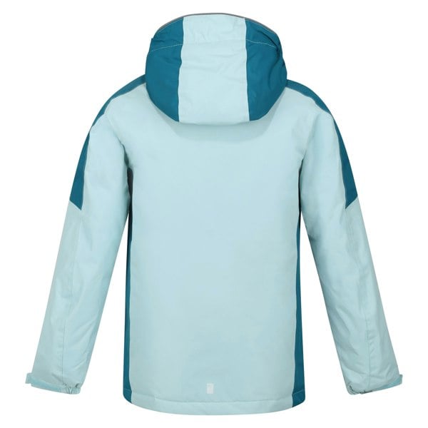 Regatta Childrens/Kids Hurdle IV Insulated Waterproof Jacket - Sea Haze/Gulfstream