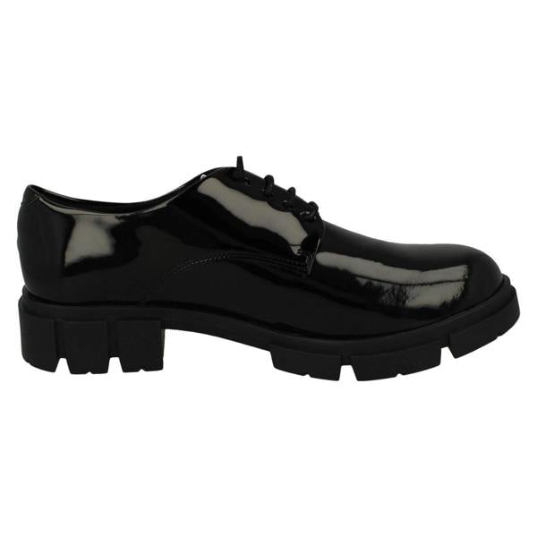 Clarks Ladies Clarks Modern Super-Chunky Sole Lace Up Shoes Teala Lace